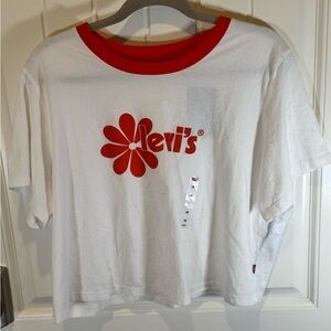 NWT Women’s 1X Levi’s Cropped Boxy Tee